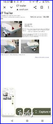 Quality Fibreglass Waterproof Trailer 500ltr 4x3