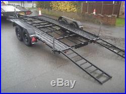 RACE car trailer 2.5 tonnes twin wheel just had full re furb recovery X5 FITS