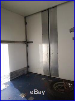 Rare 750kg unbraked insulated box trailer Occado, Morrisons paneltex body