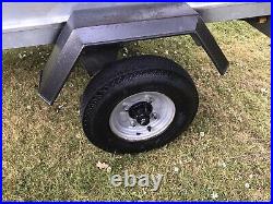 Rare Erde 122 Trailer ABS hard Top With Gas Strut Jockey Wheel Spare Wheel Camp