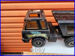 Rare Tonka Car Hauler/Trailer MR 970 Pressed Steel Complete