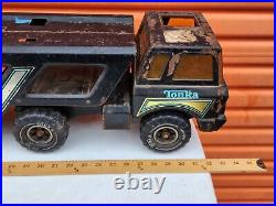 Rare Tonka Car Hauler/Trailer MR 970 Pressed Steel Complete