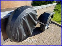 Rear Loading 7X4ft Trailer With Winch