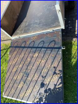 Rear Loading 7X4ft Trailer With Winch