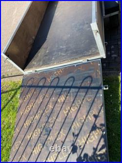 Rear Loading 7X4ft Trailer With Winch