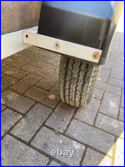 Rear Loading 7X4ft Trailer With Winch