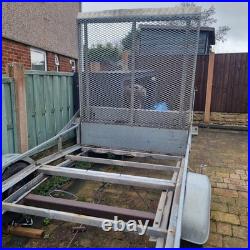 Redcap Garage 1300kg Braked Trailer Project / Spares or Repair 2002 plant