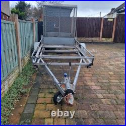 Redcap Garage 1300kg Braked Trailer Project / Spares or Repair 2002 plant