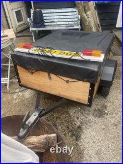 Refurbished Trailer with Waterproof Cover. Ideal for Camping