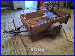 Refurbished unbraked Trailer over 5x3