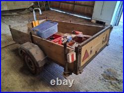 Refurbished unbraked Trailer over 5x3