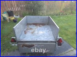 Remorques Small Trailer 3.5ft X 3ft With Cover