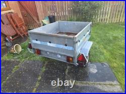 Remorques Small Trailer 3.5ft X 3ft With Cover