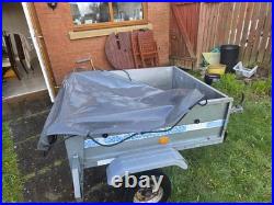 Remorques Small Trailer 3.5ft X 3ft With Cover