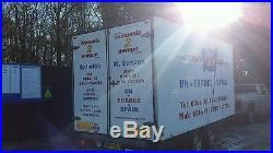 Removals trailer 16 x 8 x 8 Large box trailer