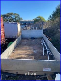 Renault Master Euro 6 Dropside Flatbed Aluminium Body