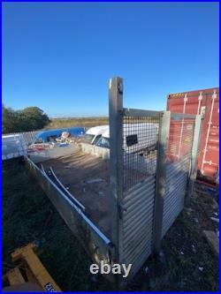 Renault Master Euro 6 Dropside Flatbed Aluminium Body