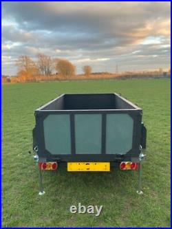 Robust Solid 7x4ft Towing Tow Trailer Unique Off Road/Military & Loading Boards