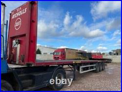 SDC Flatbed trailer 3 axle 2009