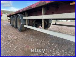 SDC Flatbed trailer 3 axle 2009