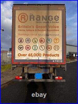 SDC Trailer Curtainsider running on BPW Drums