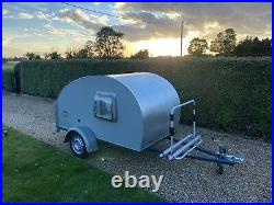 SL Industries Pod-e Teardrop Camping Trailer Camper Micro Caravan