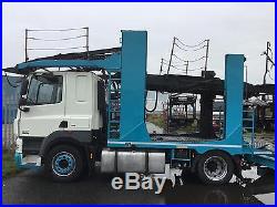 Sold 2010 Daf 85 With Transporter Engineering +11 Car Transporter Trailer