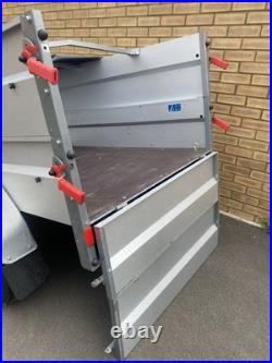 STEMA Galvanised Single Axle Trailer with Waterproof Cover Excellent Condition