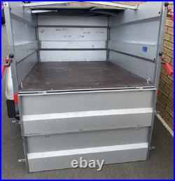 STEMA Galvanised Single Axle Trailer with Waterproof Cover Excellent Condition