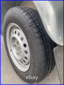 STEMA Galvanised Single Axle Trailer with Waterproof Cover Excellent Condition