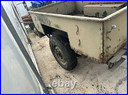 Sankey land rover trailer with Nato Toeing hitch