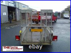 Second hand used Indespension Mini Digger Plant Trailer 8 x 4 2700kg