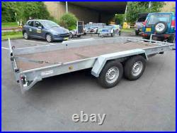 Second hand used Lider Plant Trailer 34780 With Hydraulic Tilt 3500Kg gross
