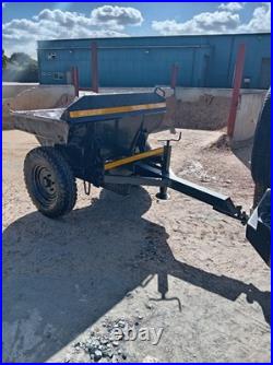 Self Tipping Dump Trailer Heavy Duty Landrover Wheels Tractor