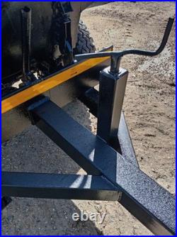 Self Tipping Dump Trailer Heavy Duty Landrover Wheels Tractor