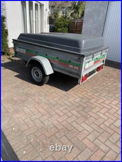 Sentar UNI 202 Galvanised Trailer with Lockable Hard Lid
