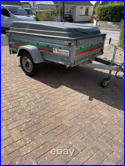 Sentar UNI 202 Galvanised Trailer with Lockable Hard Lid