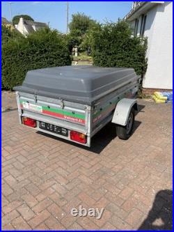 Sentar UNI 202 Galvanised Trailer with Lockable Hard Lid