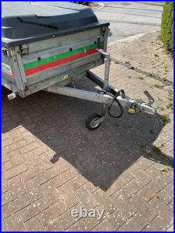 Sentar UNI 202 Galvanised Trailer with Lockable Hard Lid