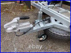 Sideload (transverse) Motorcycle winch up trailer