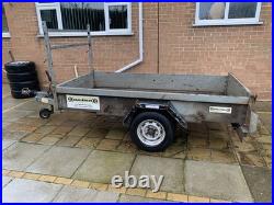Single Axle 1.3 Tonne Braked Indespension Car Trailer 8' x 4' Ready for work