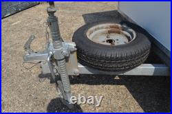 Single Axle Latham Box Trailer Roller Shutters 410KG Pay Load New Tyres