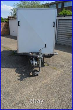 Single Axle Latham Box Trailer Roller Shutters 410KG Pay Load New Tyres Single Axle Latham Box Trailer Roller Shutters 410KG Pay Load New Tyres