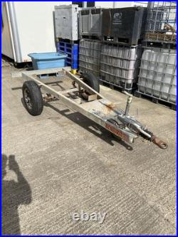Single Axle Trailer Chassis Heavy Duty 1500kg Capacity Farm Quad Project