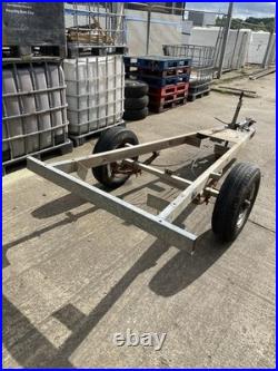 Single Axle Trailer Chassis Heavy Duty 1500kg Capacity Farm Quad Project