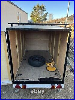 Single Axle Unbraked 750kg Box/Camping Trailer