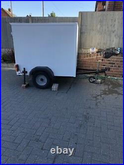 Single Axle camping box trailer