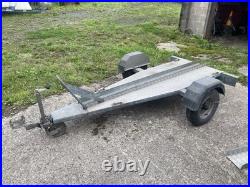 Single Fully Galvanised Motorbike Trailer