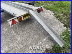 Single Fully Galvanised Motorbike Trailer