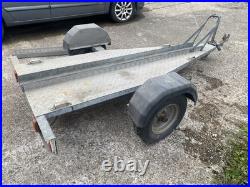 Single Fully Galvanised Motorbike Trailer